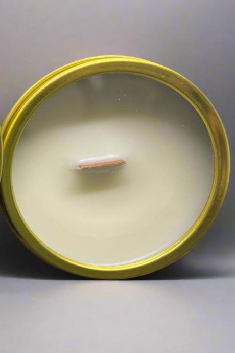 4 Oz Double Wooden Wick Soy Candle